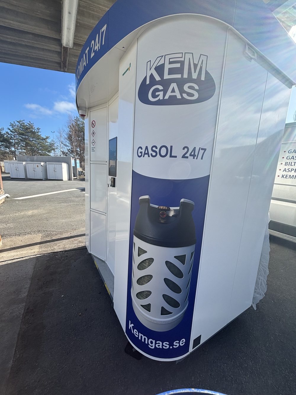 Gasolautomat 24/7 Kemgas
